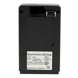 Titanium Innovations V4000 4-Bay Ultra Fast Battery Charger - NiMH, NiCd AA and AAAs - AC 100-240V Adapter