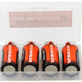 Titanium Innovations Battery Case - Holds 2 x 18650 or 4 x CR123A