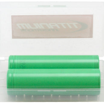 Titanium Innovations Battery Case - Holds 2 x 18650 or 4 x CR123A