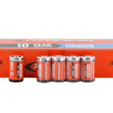 Titanium Innovations CR2 750mAh 3V 2.25A Lithium (LiMnO2) Button Top Photo Battery - Box of 40