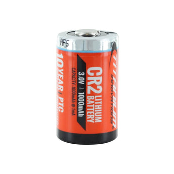 Titanium Innovations CR2 1000mAh 3V 2.25A Lithium Primary (LiMnO2) Button Top Photo Battery - Bulk