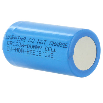 CR123A Size Dummy Cell - 0 Voltage for Flashlight spacer DUMMY-CR123A