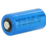 CR123A Size Dummy Cell - 0 Voltage for Flashlight spacer DUMMY-CR123A