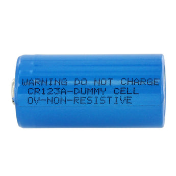 CR123A Size Dummy Cell - 0 Voltage for Flashlight spacer DUMMY-CR123A