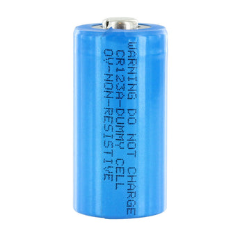 CR123A Size Dummy Cell - 0 Voltage for Flashlight spacer DUMMY-CR123A
