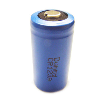 CR123A Size Dummy Cell - 0 Voltage for Flashlight spacer DUMMY-CR123A