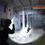 Fenix TK11R Rechargeable LED Flashlight - 1600 Lumens - Uses 1 x 18650 (Included) or 2 x CR123A