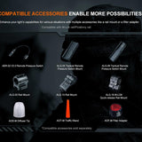 Fenix TK11R Rechargeable LED Flashlight - 1600 Lumens - Uses 1 x 18650 (Included) or 2 x CR123A