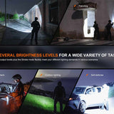 Fenix TK11R Rechargeable LED Flashlight - 1600 Lumens - Uses 1 x 18650 (Included) or 2 x CR123A