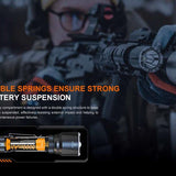 Fenix TK22R USB-C Rechargeable LED Flashlight - Luminus SST70 - 3200 Lumens - Includes 1 x 21700