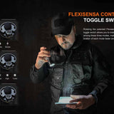 Fenix TK22R USB-C Rechargeable LED Flashlight - Luminus SST70 - 3200 Lumens - Includes 1 x 21700