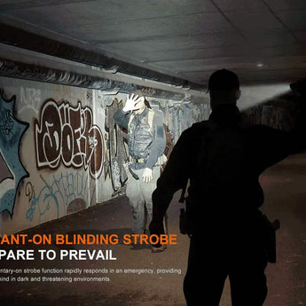 Fenix TK22R USB-C Rechargeable LED Flashlight - Luminus SST70 - 3200 Lumens - Includes 1 x 21700