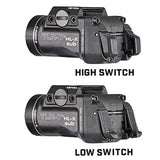 Streamlight TLR-7 HL-X Sub USB Rechargeable LED Weapon Light - 1000 Lumens - Includes 1 x SL-B9 Battery Pack - Black - Choice of Mount