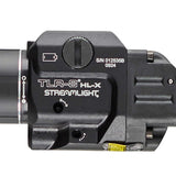 Streamlight TLR-8 HL-X USB LED Weapon Light - 1000 Lumens - Includes 1 x SL-B9 Battery Pack and USB-C Charging Cable - Red or Green Laser