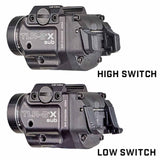 Streamlight TLR-8 HL-X Sub USB LED Weapon Light - 1000 Lumens - Includes 1 x SL-B9 Battery Pack and USB-C Charging Cable - Choice of Laser Color and Weapon Mount