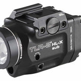 Streamlight TLR-8 HL-X Sub USB LED Weapon Light - 1000 Lumens - Includes 1 x SL-B9 Battery Pack and USB-C Charging Cable - Choice of Laser Color and Weapon Mount