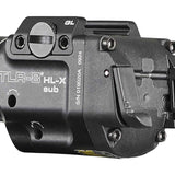 Streamlight TLR-8 HL-X Sub USB LED Weapon Light - 1000 Lumens - Includes 1 x SL-B9 Battery Pack and USB-C Charging Cable - Choice of Laser Color and Weapon Mount