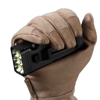 Nitecore TM12K Tiny Monster Rechargeable LED Flashlight - 12000 Lumens - 6 x CREE XHP50 - Uses Built-in 4800mAh Li-ion Battery Pack