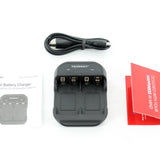 Tenergy TN141 Smart 2-Bay 9V NiMH-NiCd Battery Charger (01141)