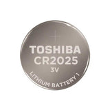 Toshiba CR2025 165mAh 3V Lithium (LiMnO2) Coin Cell Battery - 1 Piece Tear Strip, Sold Individually