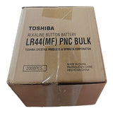 Toshiba LR44 1.5V Alkaline Coin Cell Battery (A76 76A AG13 L1154 G13 V13GA 357) - 500 Pack Shrink Wrap