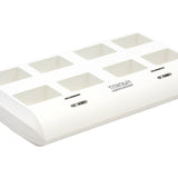 Titanium Innovations TTP9V 8-Bay Smart Battery Charger - NiMH 9Vs - AC 100-240V + DC Adapters