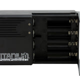 Titanium Innovations V4000 4-Bay Ultra Fast Battery Charger - NiMH, NiCd AA and AAAs - AC 100-240V Adapter
