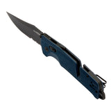 SOG Trident AT Folding Knife - Partially Serrated Blade - Olive Drab or Uniform Blue