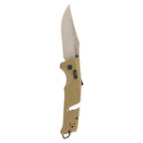 SOG Trident AT Folding Knife - Clip Point Blade - Flat Dark Earth