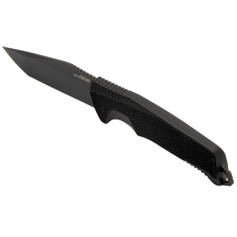 SOG Trident FX Fixed Blade Knife - Straight Edge or Partially Serrated Blade - Blackout or OD Green