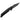 SOG Trident FX Fixed Blade Knife - Straight Edge or Partially Serrated Blade - Blackout or OD Green