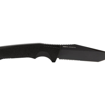 SOG Trident FX Fixed Blade Knife - Straight Edge or Partially Serrated Blade - Blackout or OD Green