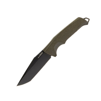 SOG Trident FX Fixed Blade Knife - Straight Edge or Partially Serrated Blade - Blackout or OD Green