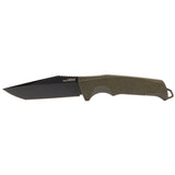 SOG Trident FX Fixed Blade Knife - Straight Edge or Partially Serrated Blade - Blackout or OD Green