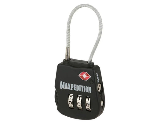 Maxpedition Tactical Luggage Lock - Black, Foliage Green, or Khaki