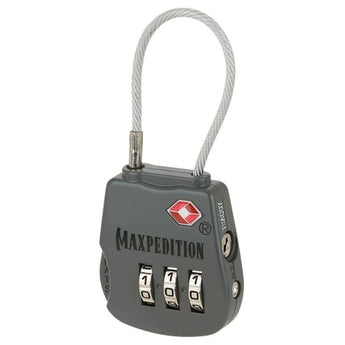 Maxpedition Tactical Luggage Lock - Black, Foliage Green, or Khaki