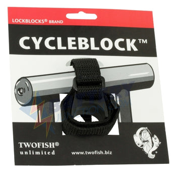 TWOFISH Cycleblocks Bicycle Flashlight Holder Cross Channel (Two Fish)