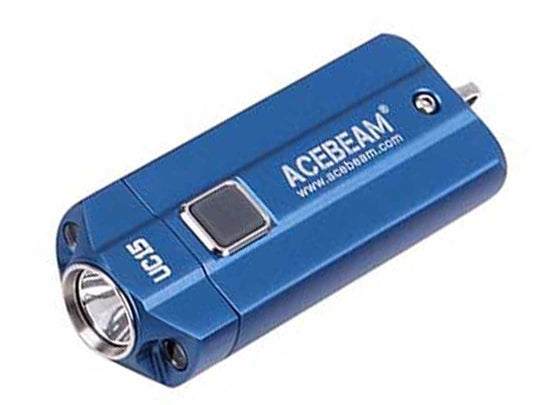 Acebeam UC15 Keylight - CREE XP-L HD LED - 1000 Lumens - Uses 2 x 10440 or 2 x AAA - Sky Blue