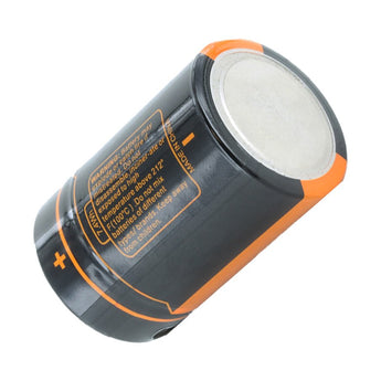 Fitorch UC20R 26350 2000mAh 3.7V Protected Lithium Ion (Li-ion) Button Top Battery with Built-In Micro USB Charge Port