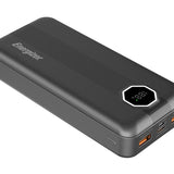 Energizer USB Quick-Charge Power Bank with Display Screen - 10,000mAh to 30,000mAh Capacity