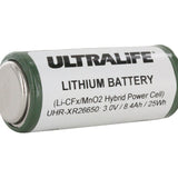 Ultralife UHR-XR26650-S 3.3V 8.4Ah 5/4 C Hybrid Lithium Primary (Li-CFx / MnO2) Battery with End Caps - Bulk