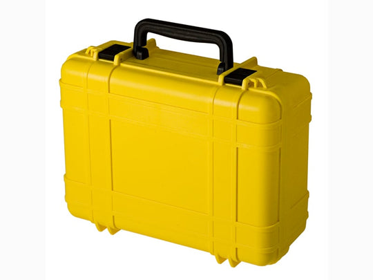 Underwater Kinetics 718 UltraCase Watertight Equipment Case - 17.8 x 12.8 x 6.8 - Yellow with Panel Ring (02513)