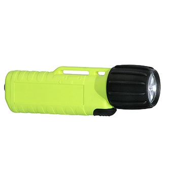 Underwater Kinetics UK4AA eLED CPO-AS 14439 Flashlight with Front Switch - 120 Lumens - Class I Div 1 - Uses 4 x AAs - Safety Yellow