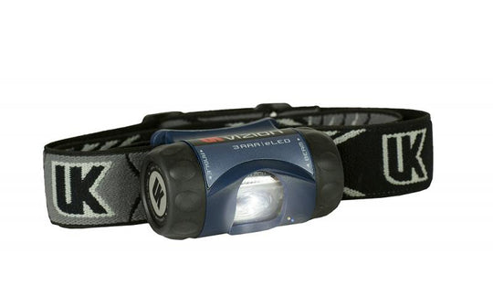 Underwater Kinetics 3AAA Vizion eLED Headlamp - Denim (17002)