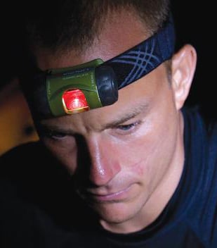Underwater Kinetics 3AAA Vizion eLED Headlamp - Eco Green (17004)