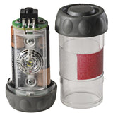 Underwater Kinetics 3AAA eLED Vizion I 17006 Headlamp with Rubber Strap - 65 Lumens - Class I Div 1 - Uses 3 x AAAs - Black