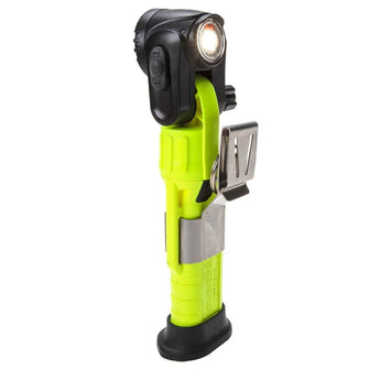 Underwater Kinetics 3AA Lighthouse Intrinsically Safe LED Flashlight - 228 Lumens - Single or Dual Beam - With or Without Magnet - Uses 3 x AA - Safety Yellow