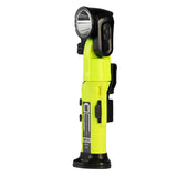 Underwater Kinetics 3AA Lighthouse Intrinsically Safe LED Flashlight - 228 Lumens - Single or Dual Beam - With or Without Magnet - Uses 3 x AA - Safety Yellow