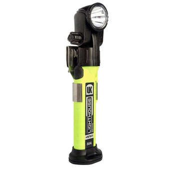 Underwater Kinetics 4AA Lighthouse LED Flashlight - 130 Lumens - Single or Dual Beam - Uses 4 x AA - Safety Yellow