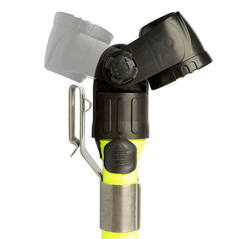Underwater Kinetics 4AA Lighthouse LED Flashlight - 130 Lumens - Single or Dual Beam - Uses 4 x AA - Safety Yellow